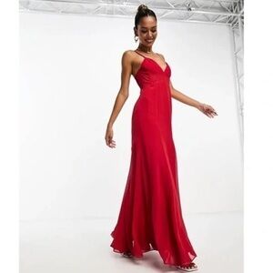 NWT ASOS Red Cocktail dress